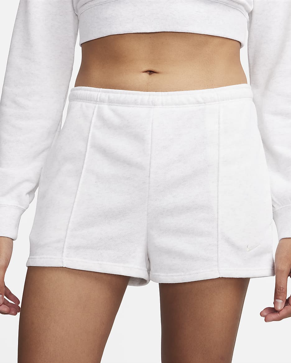 Nike Sportswear Chill Terry Women s High Waisted Slim 2 French Terry Shorts. Nike